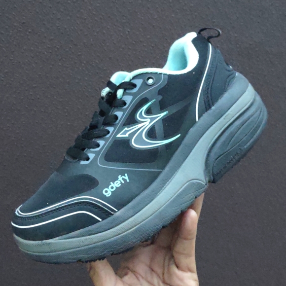 GDEFY by Gravity Defyer Shoes - GDEFY by Gravity Defyer Womens GDEFY Mighty Walk Gray Athletics Walking Shoes